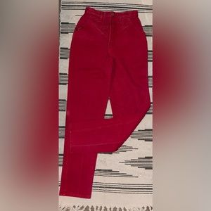 Red Z Blaze jeans, Size 28